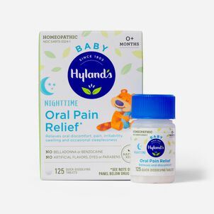 Hyland's Baby Nightime Oral Pain Relief Tablets, 125 ct.