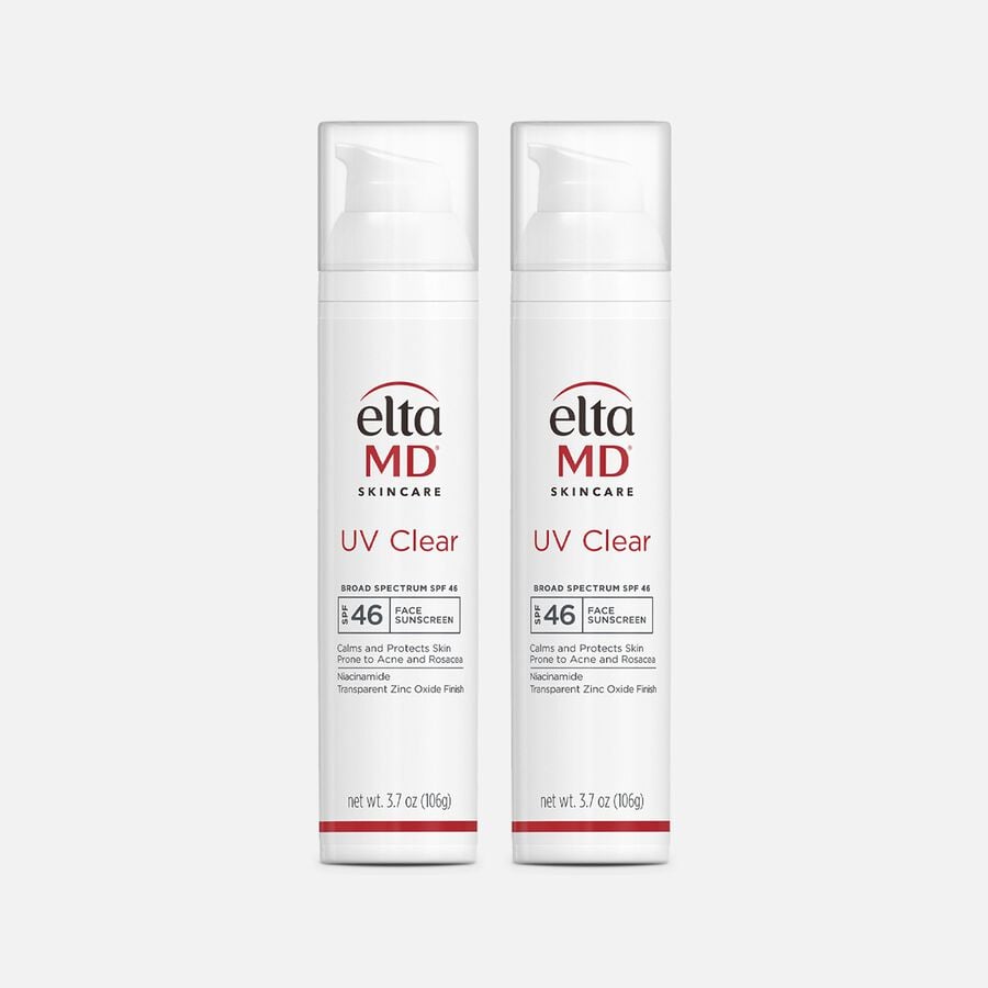 EltaMD UV Clear Broad-Spectrum Face Sunscreen, SPF 46, 3.7 oz. (2-Pack), , large image number 0