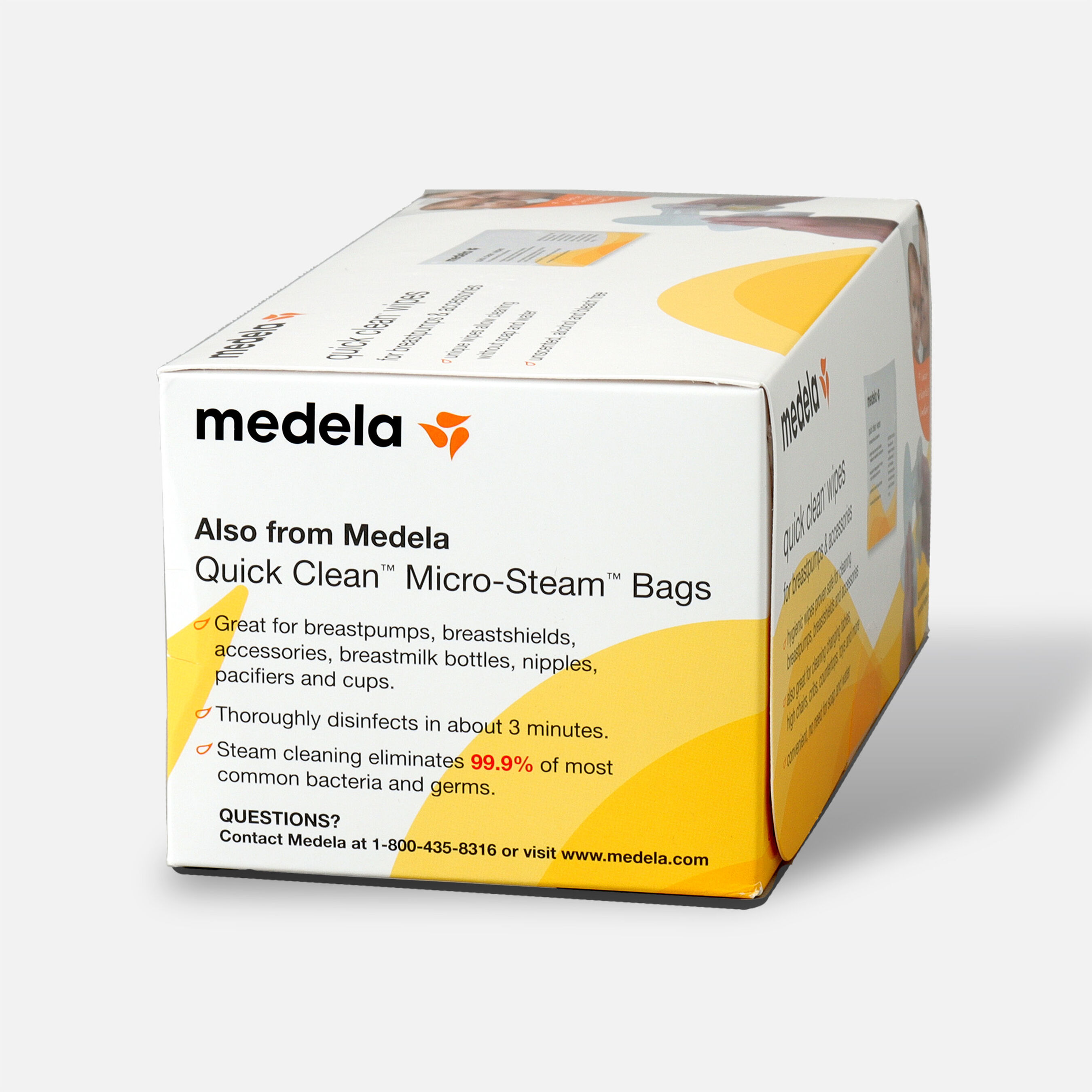 HSA Eligible Medela Quick Clean Wipes, 40 ct. HSA Eligible