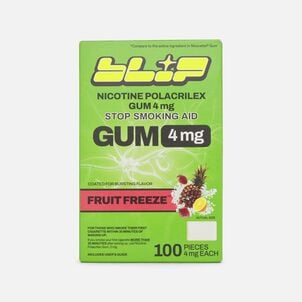 Blip Nicotine Gum, Fruit Freeze, 4mg