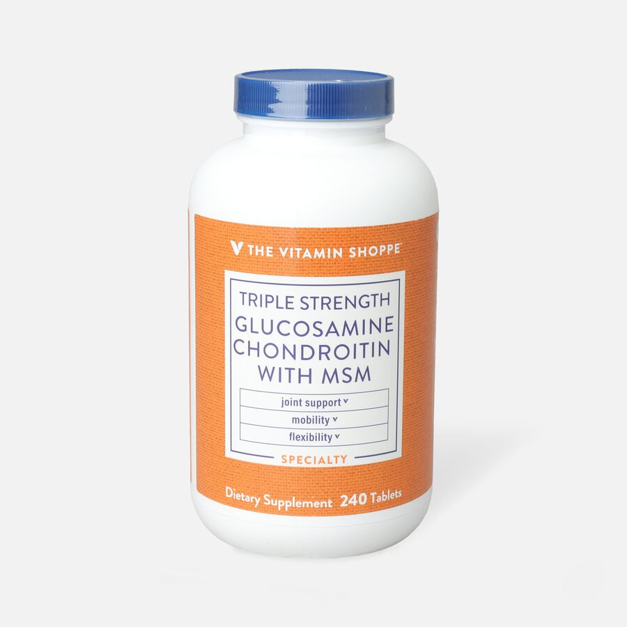 HSA Eligible Vitamin Shoppe Triple Strength Glucosamine Chondroitin