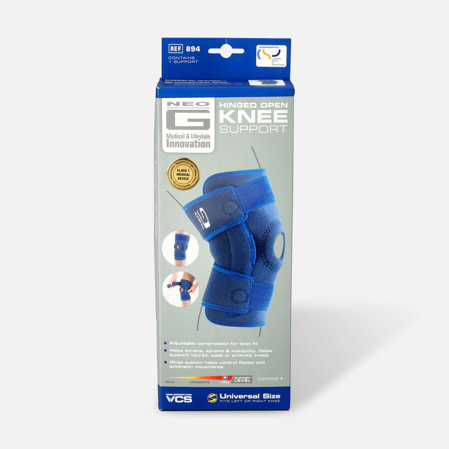 Neo G Hinged Open Knee Support, One Size, , large image number 0