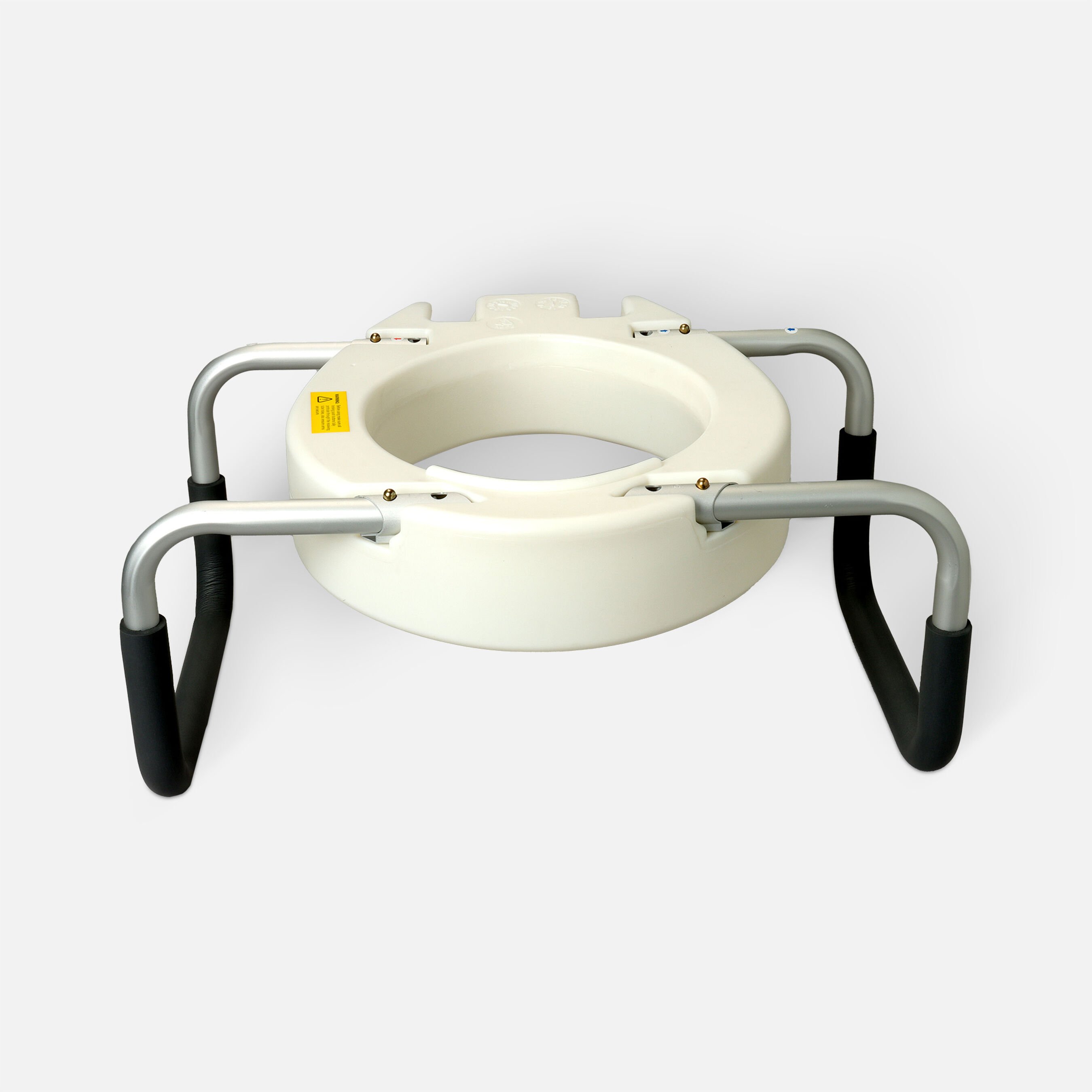 Essential Medical Toilet Seat Riser with Removable Arms