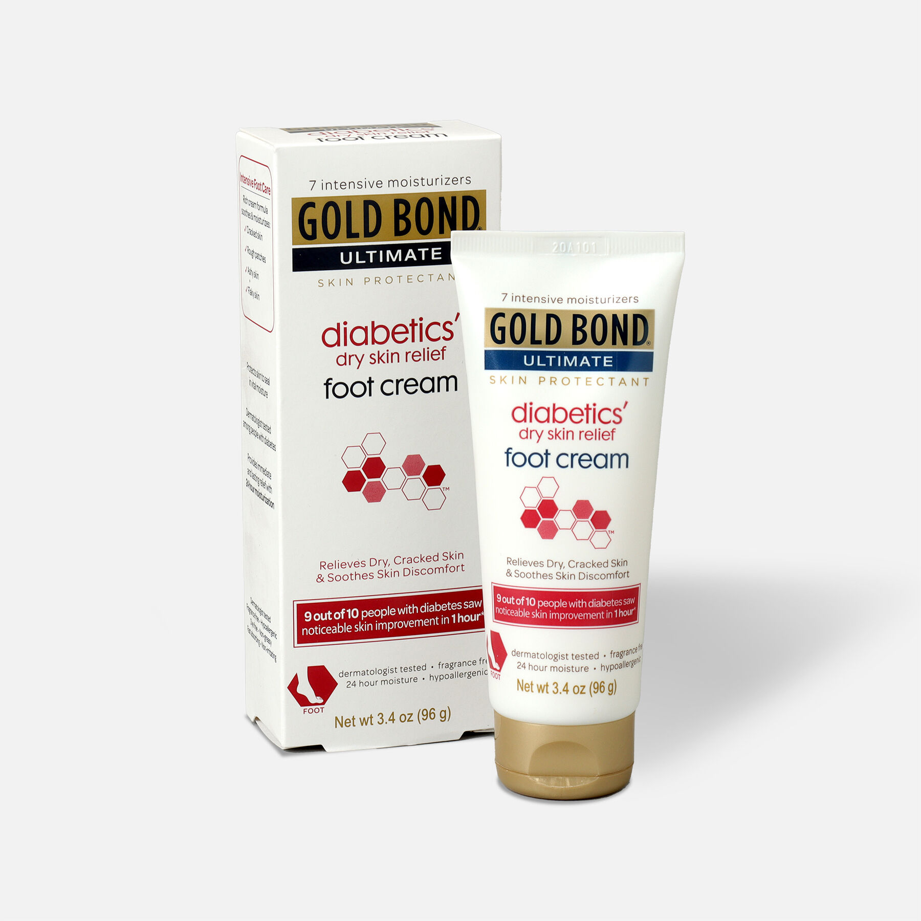 Gold Bond Ultra Relief Skin Protectant Diabetic Foot Cream