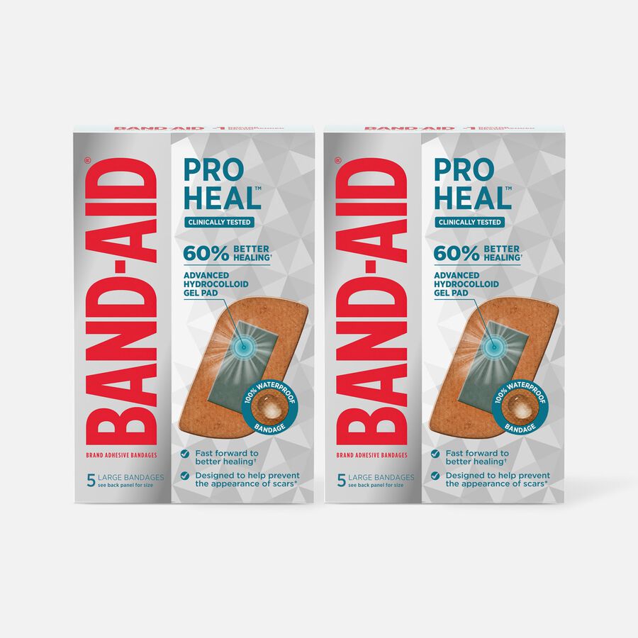 Band-Aid Pro Heal, Large, 5 ct. (2-Pack), , large image number 0