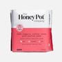 The Honey Pot 100% Organic Top Sheet Postpartum Herbal Pads with Wings, 12 ct., , large image number 1