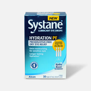 Systane Hydration Preservative Free Eye Drops, 30 ct.