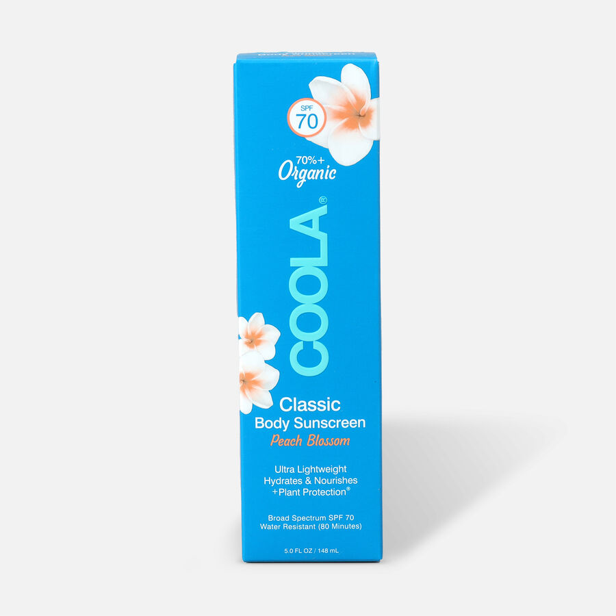 Coola Classic Body Organic Sunscreen Lotion SPF 70 Peach Blossom, 5 oz., , large image number 1