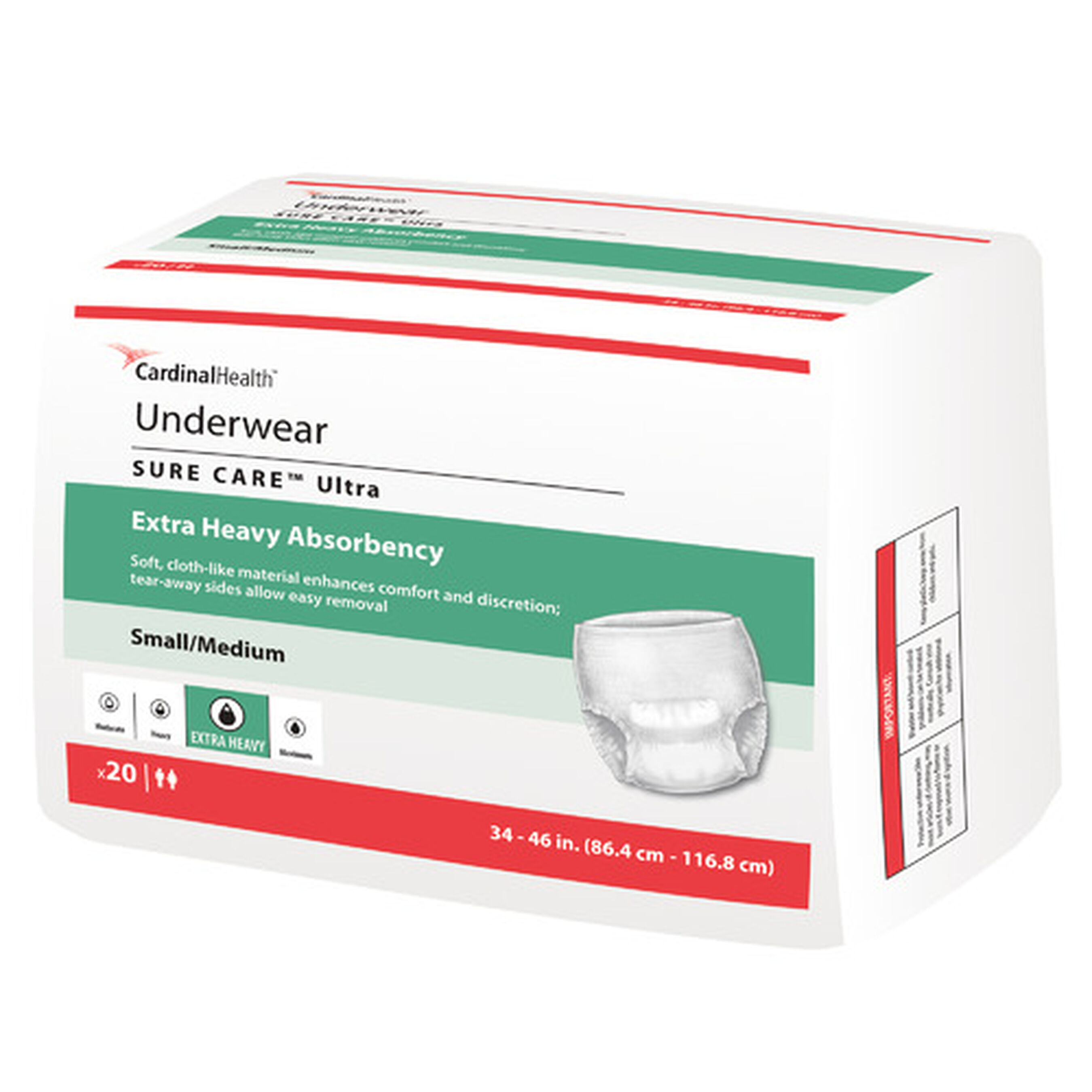 Cardinal Health SURE CARE™ Ultra Underwear with
