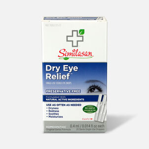 Similasan Dry Eye Relief, 20 Single Use Droppers, .014 fl oz.