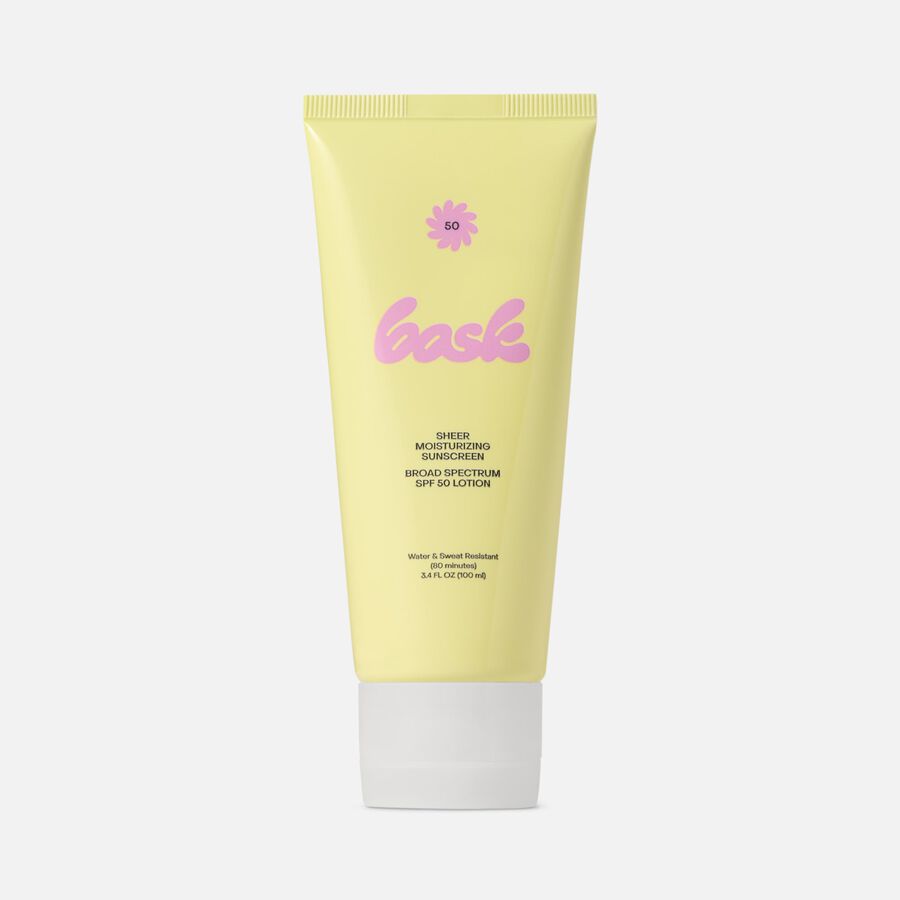 Bask Sheer Moisturizing Lotion, 3.4 fl oz., , large image number 1