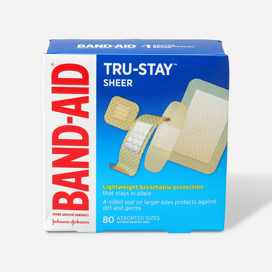 BandAid AllinOne Adhesive Gauze Pad, Large 4ct