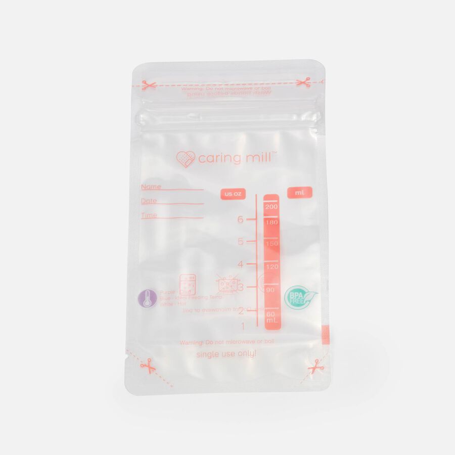 Caring Mill™ Breast Milk Universal Storage Bags 100 ct., , large image number 3