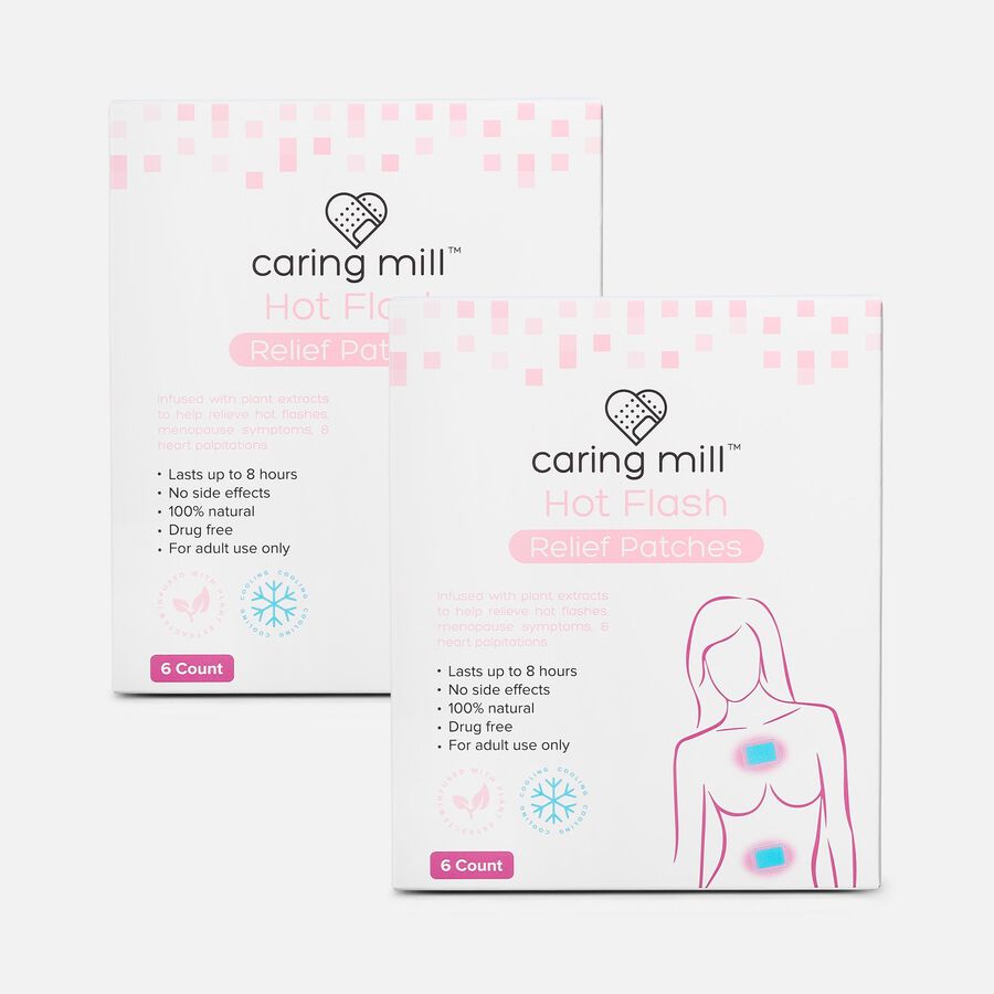 Caring Mill&trade; Hot Flash Relief Patch, 6 ct. (2-Pack), , large image number 0