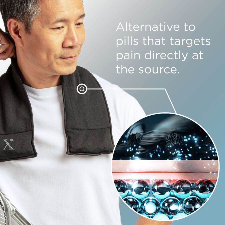 Nufabrx Weighted Neck Wrap with Pain-Relieving Medicine, , large image number 3