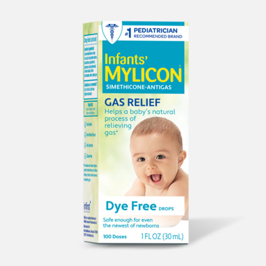 HSA Eligible Mylicon Infant Gas Relief Drops, Dye Free, 1.0 fl oz.