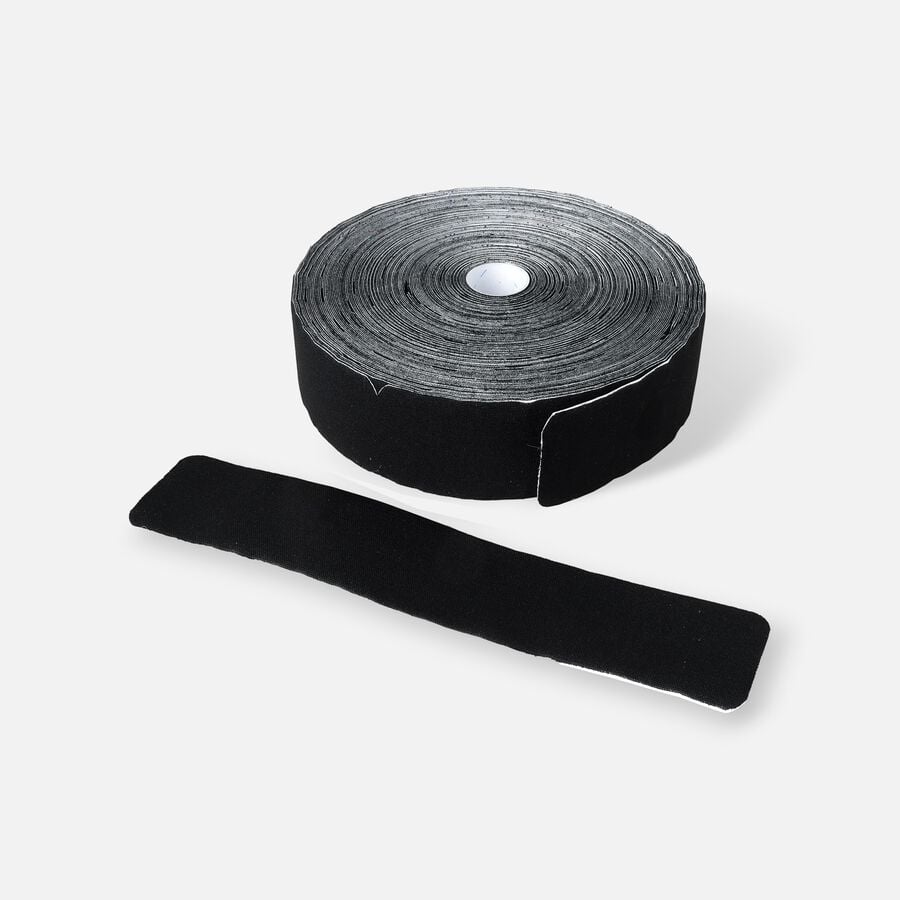 Caring Mill® Kinesiology Tape, 115' Precut Roll, Black, , large image number 3