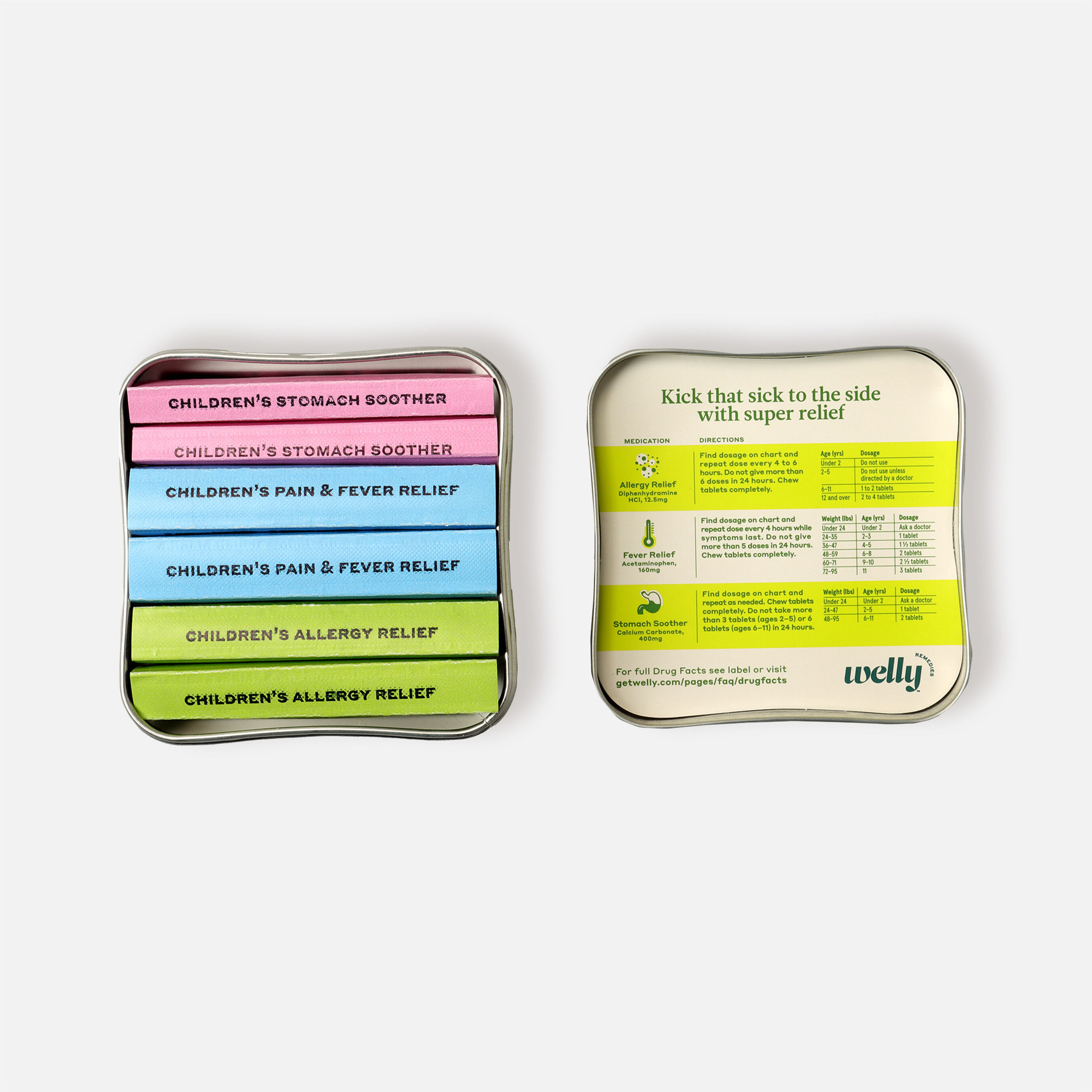 Welly Children's Medicine Travel Kit 42ct