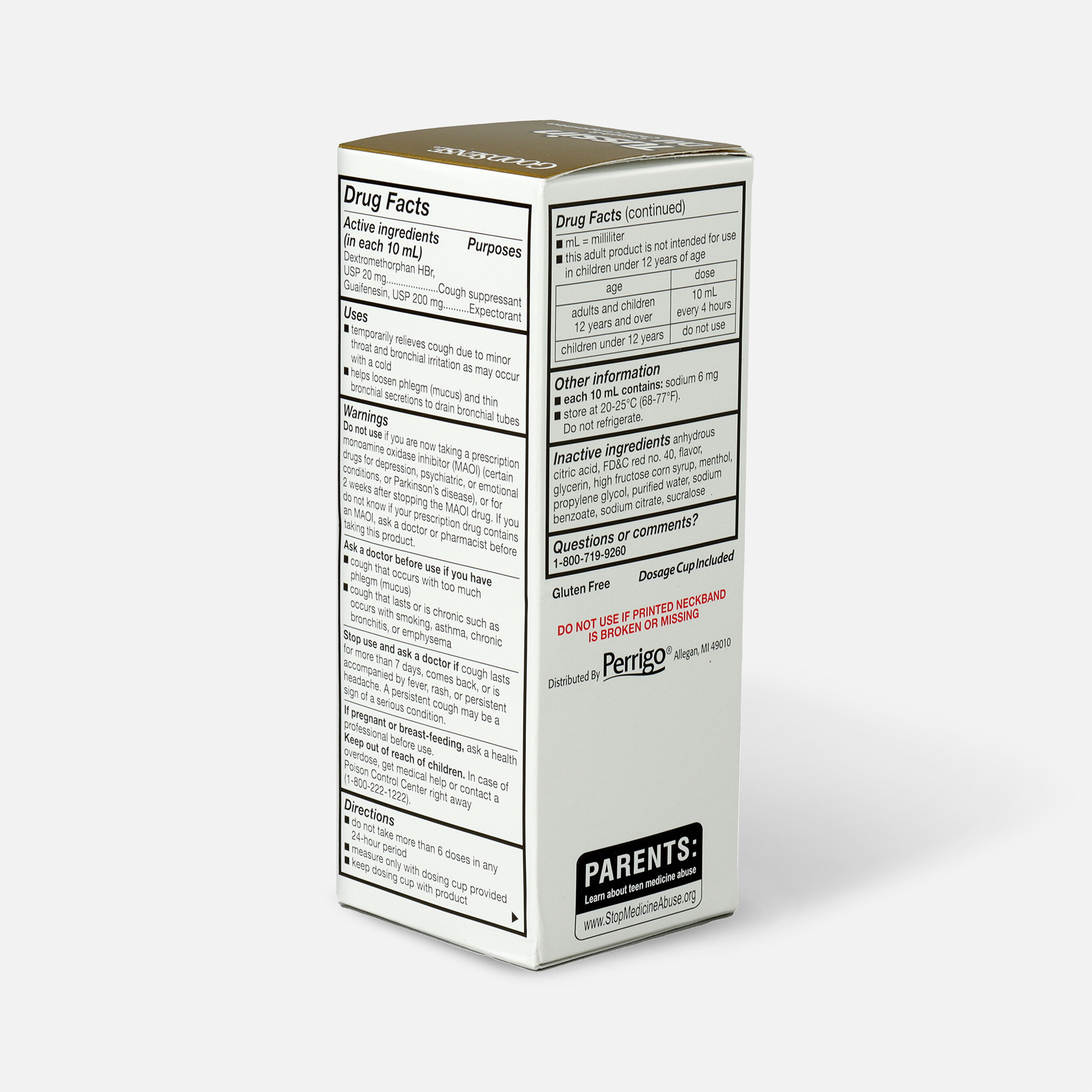 GoodSense® Tussin DM Cough Syrup 8 oz, For Children and Adults