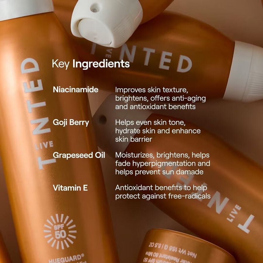 Live Tinted HUEGUARD&reg; Invisible Body Mist SPF 50, 5.5 oz., , large image number 2