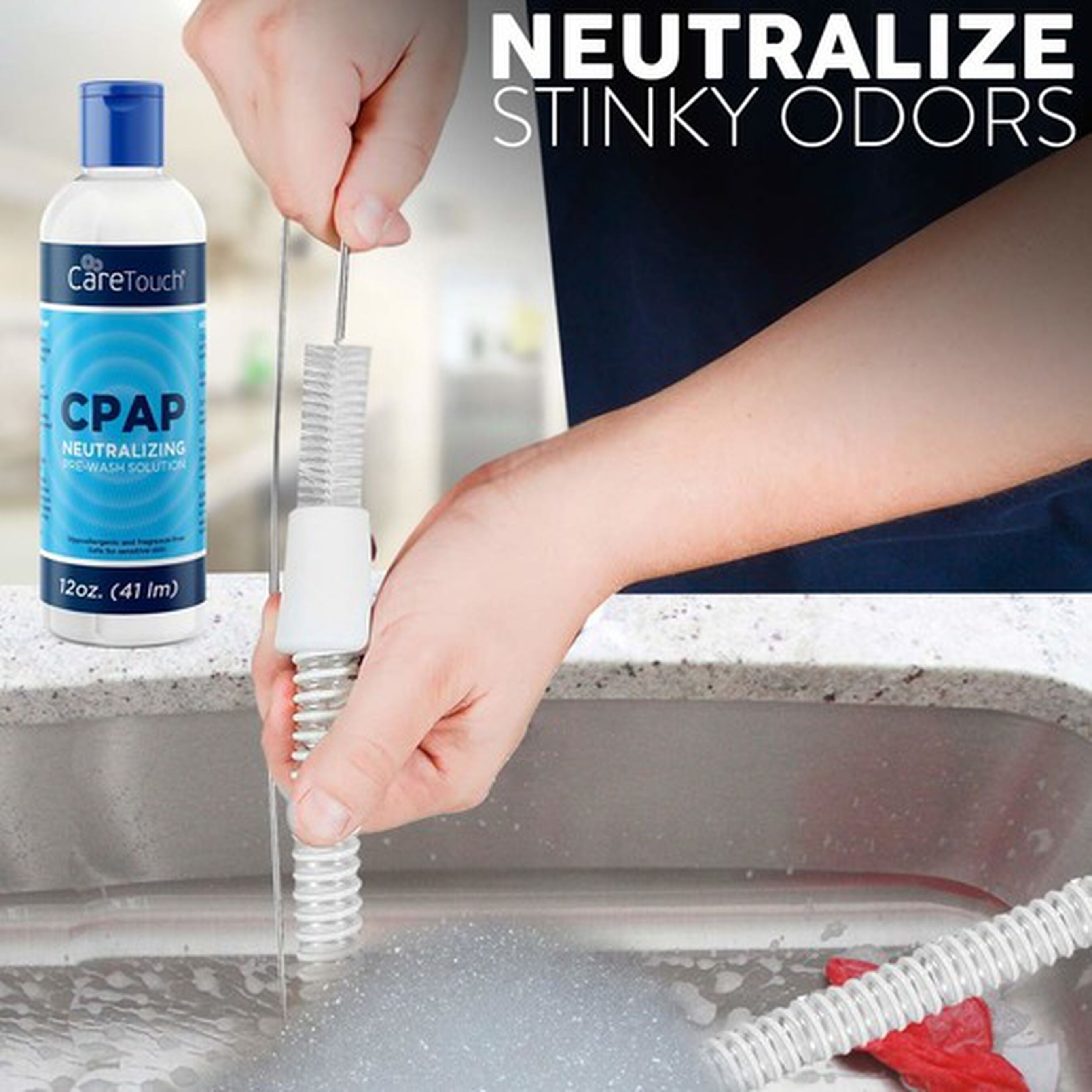 Care Touch CPAP Neutralizing PreWash Solution, 12 fl oz