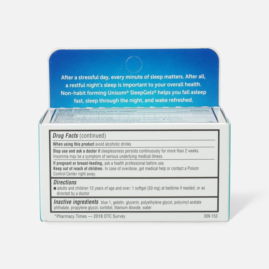 Unisom SleepGels, 60 ct., , large image number 1
