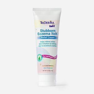 TriDerma Baby, Stubborn Eczema Itch™ Relief Cream, 4 oz. Tube