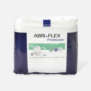Abena Abri-Flex L1 Premium Protective Underwear, Large, 39"-55", 14 ct.