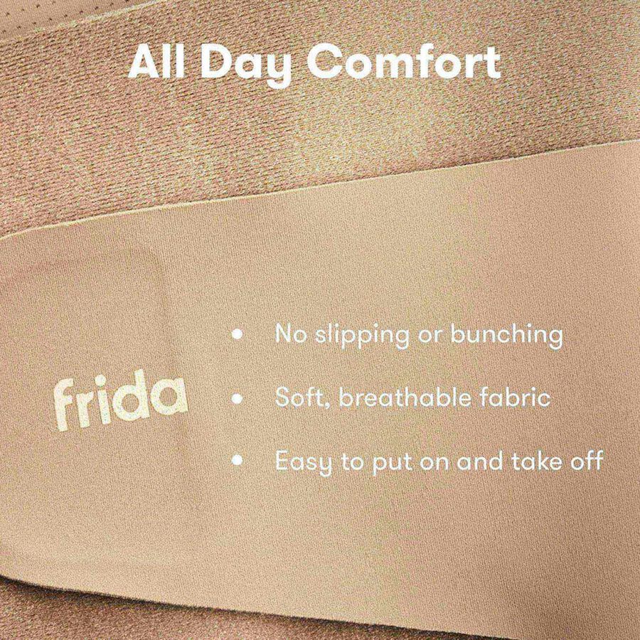 Frida Mom Dual-Support Pregnancy Belly Band, Clay, , large image number 4