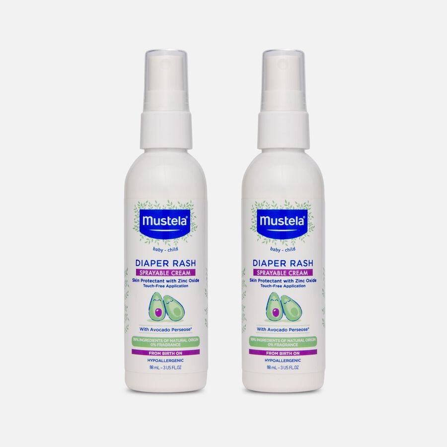 Mustela Diaper Rash Sprayable Cream, 3 fl oz. (2-Pack), , large image number 0