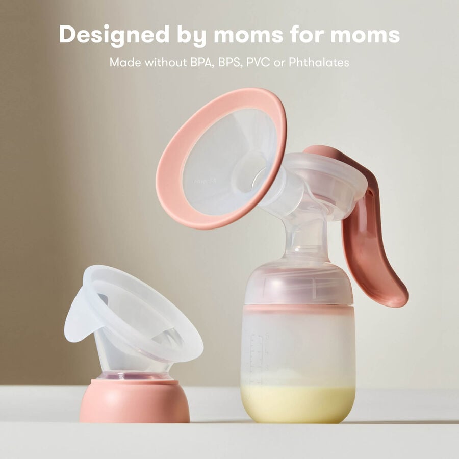Frida Mom 2-in-1 Manual + Silicone Suction Breast Pump, , large image number 5
