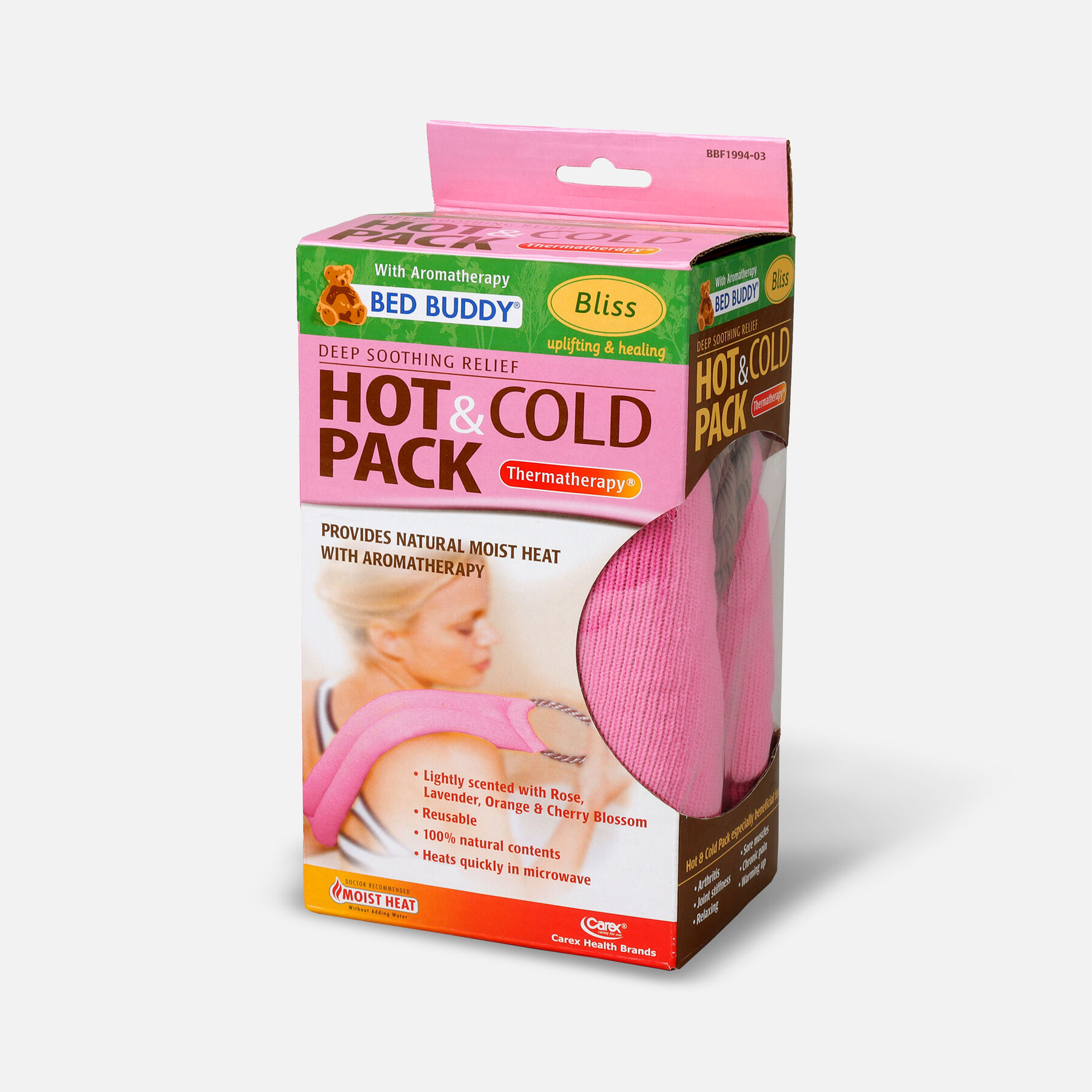 Bed Buddy Hot/Cold Wrap Aromatherapy Pink
