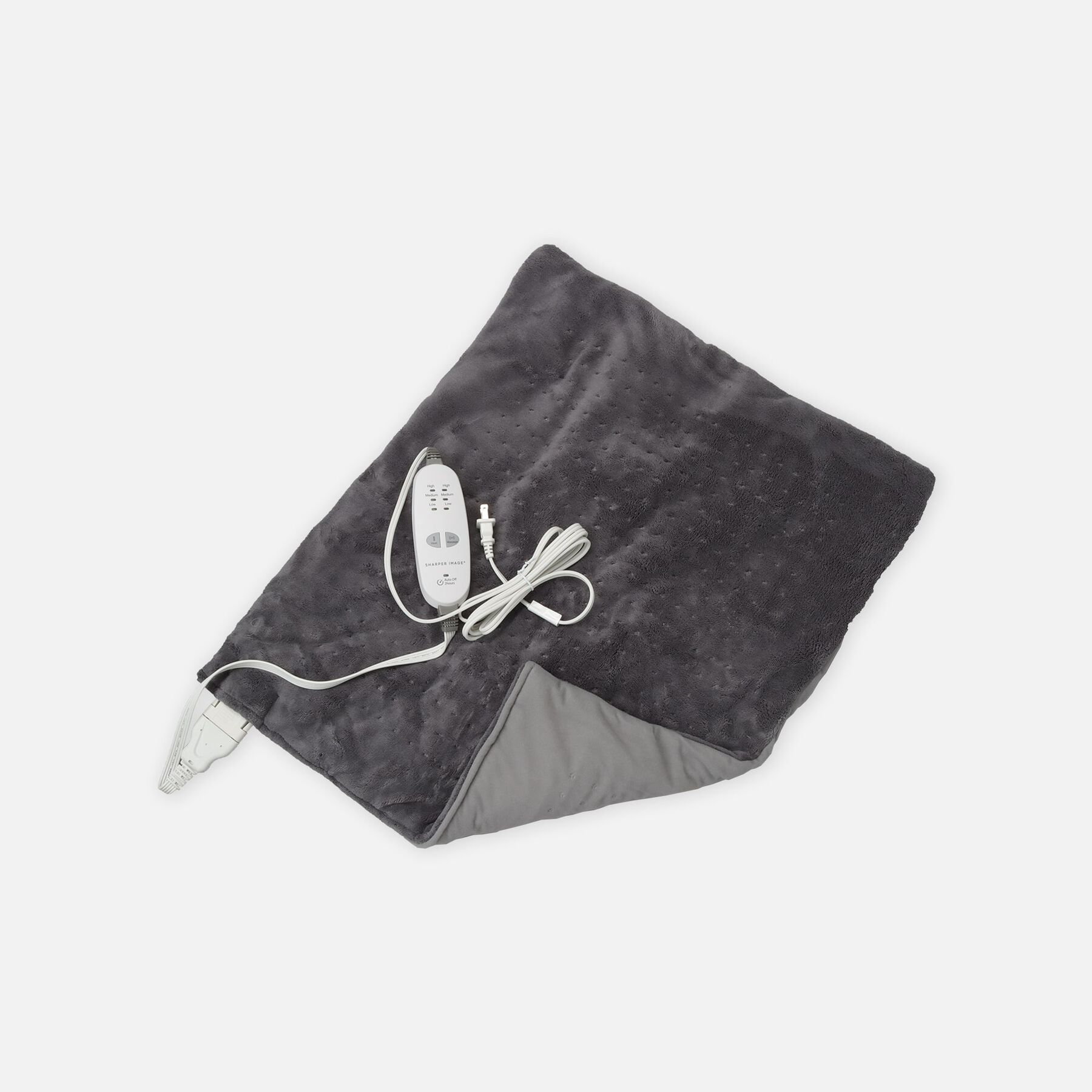 Sharper Image® Calming Heat XXLWide Massaging Weighted Heating Pad, 12