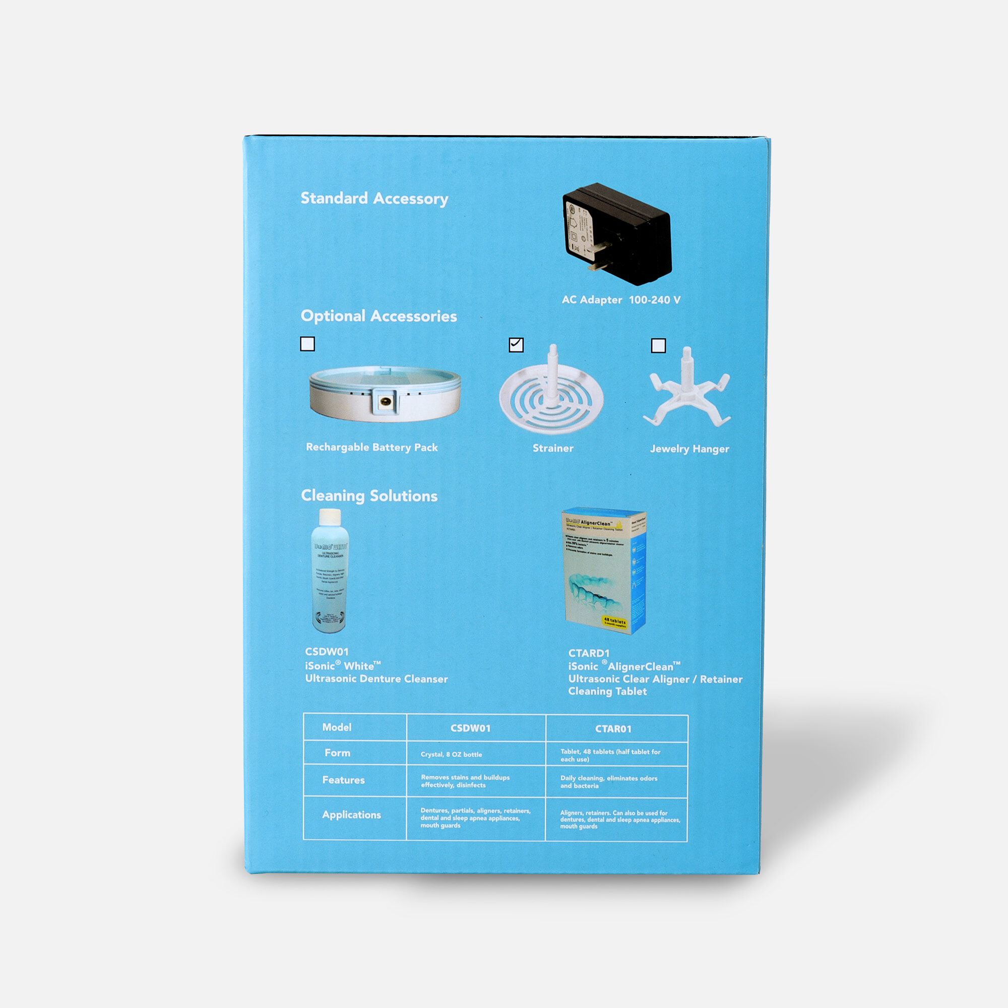 iSonic DS180 Denture Cleaner - Thumbnail 5