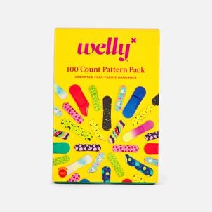Welly Bravery Bandages Assorted Pattern Value Pack, 100 ct.