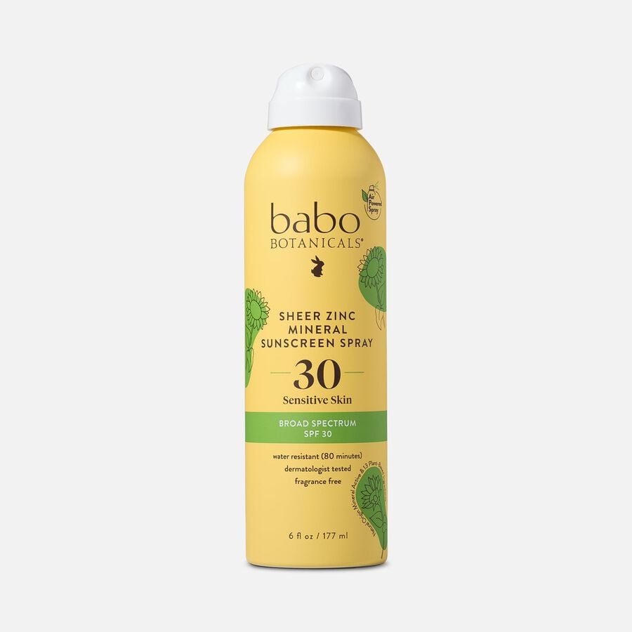 Babo Botanicals Sheer Zinc Sun Continuous Spray SPF 30, , large image number 0