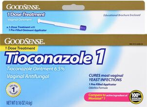 GoodSense® Tioconazole 1 Dose Treatment w/ 1 pre-filled Applicator 0.16 oz.