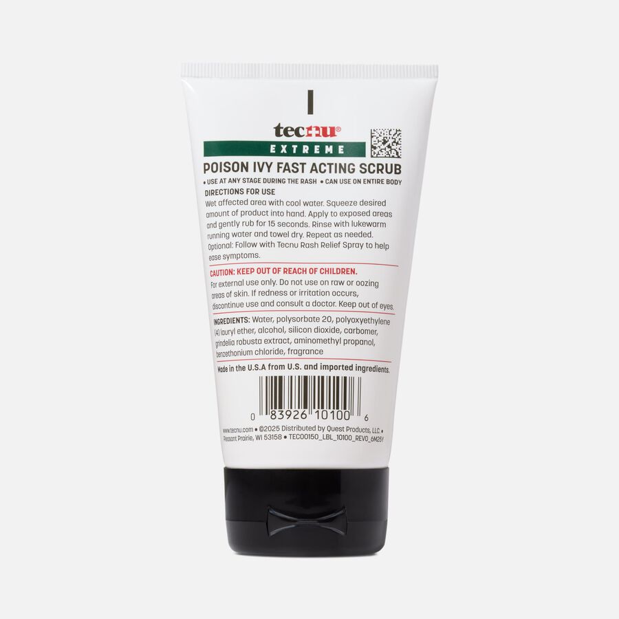 Tecnu Extreme Medicated Poison Ivy & Oak Scrub, 4 oz., , large image number 1
