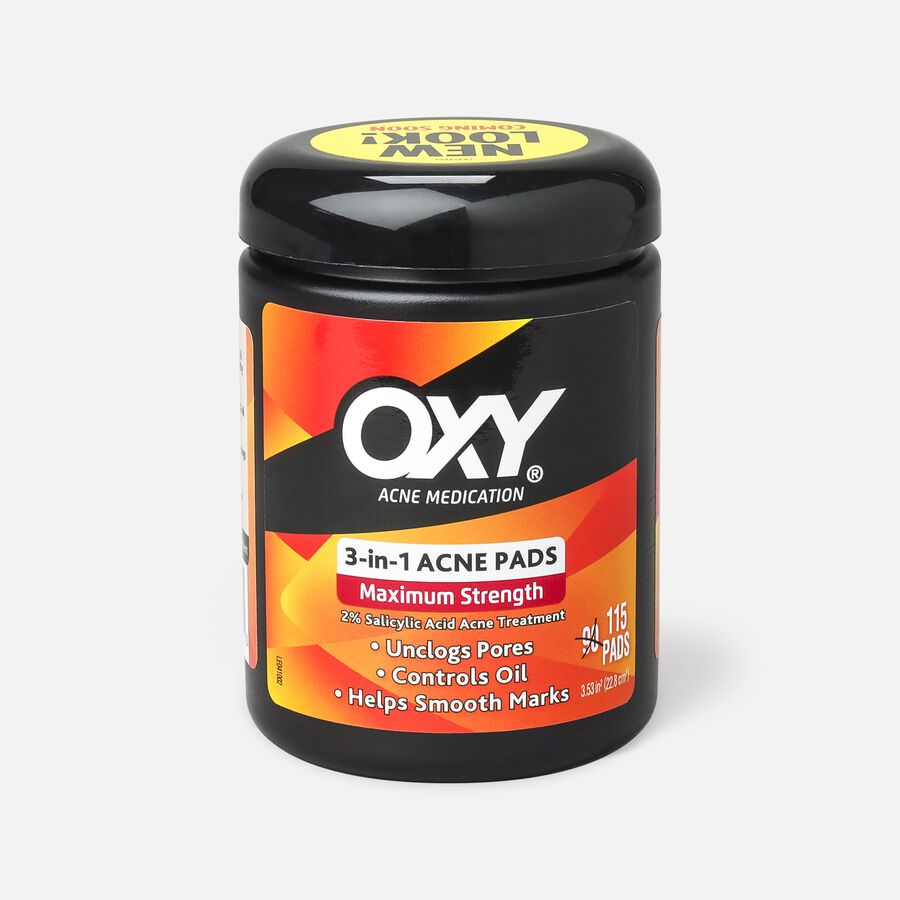 OXY Maximum Action 3-in-1 Treatment Pads - 90 ct., , large image number 0