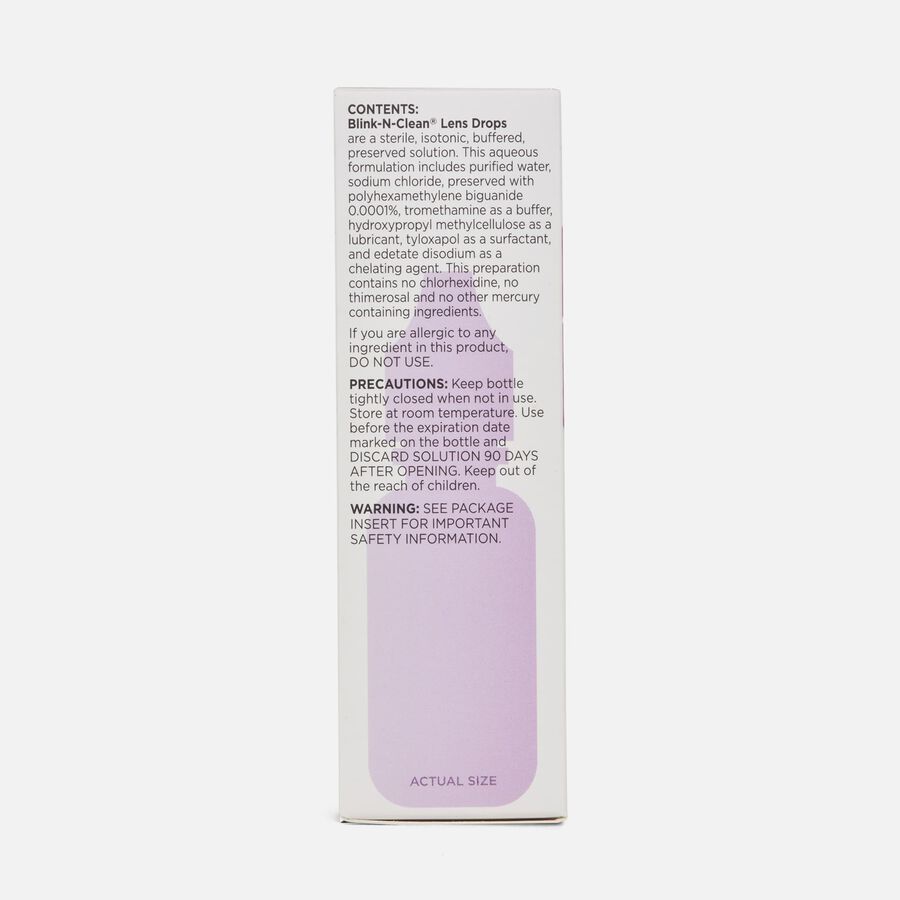 Bausch + Lomb Blink-N-Clean Lens Drops, 0.5 fl oz., , large image number 3