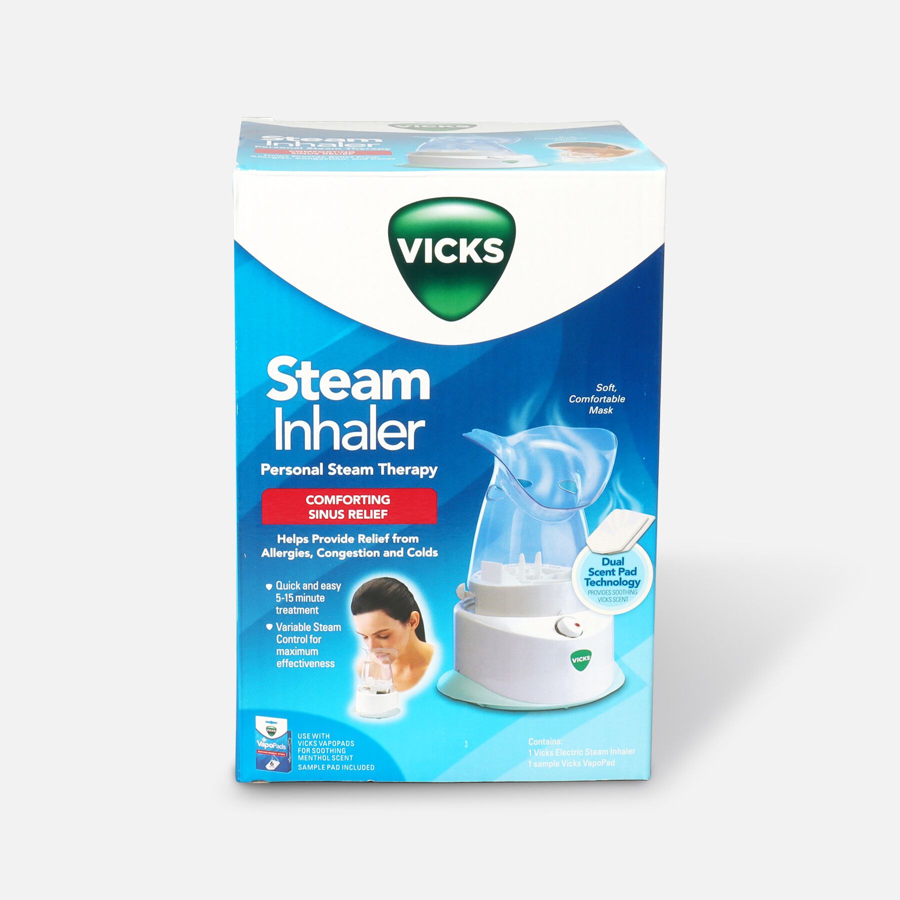 Vicks Personal Steam Inhaler V1200, 1 ea