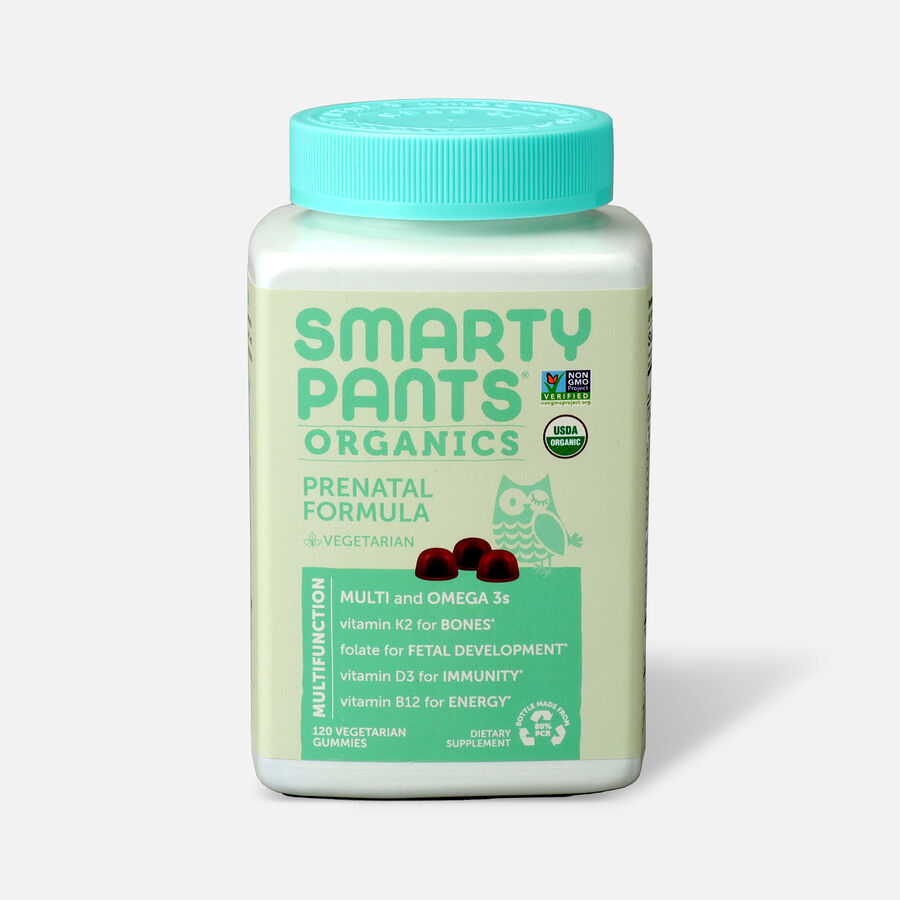 SmartyPants Organic Prenatal Complete Gummy Vitamins, 120 ct., , large image number 0