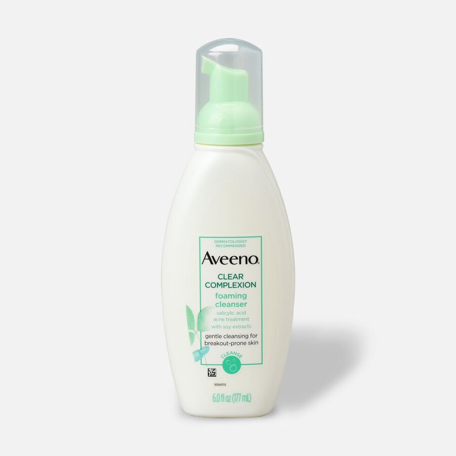 Aveeno Clear Complexion Foaming Cleanser, 6 oz., , large image number 0