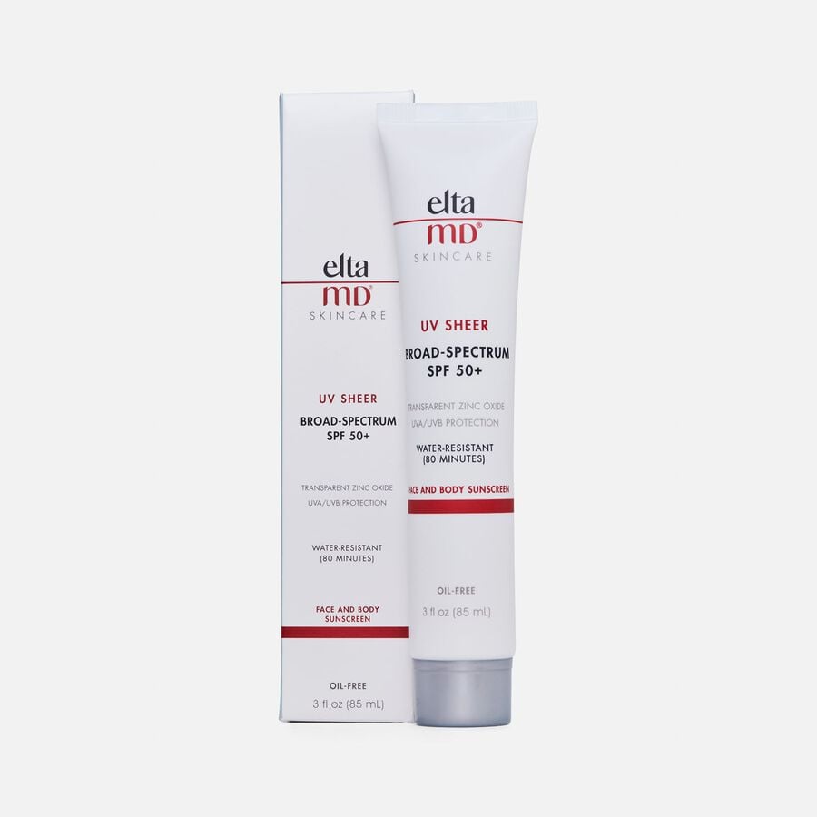 EltaMD UV Sheer Broad-Spectrum Zinc Oxide Face & Body Sunscreen, SPF 50+, , large image number 0