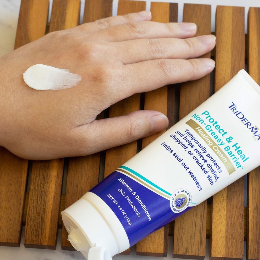 TriDerma Protect & Heal Non-Greasy Barrier™ Healing Cream, 4 oz. Tube, , large image number 3