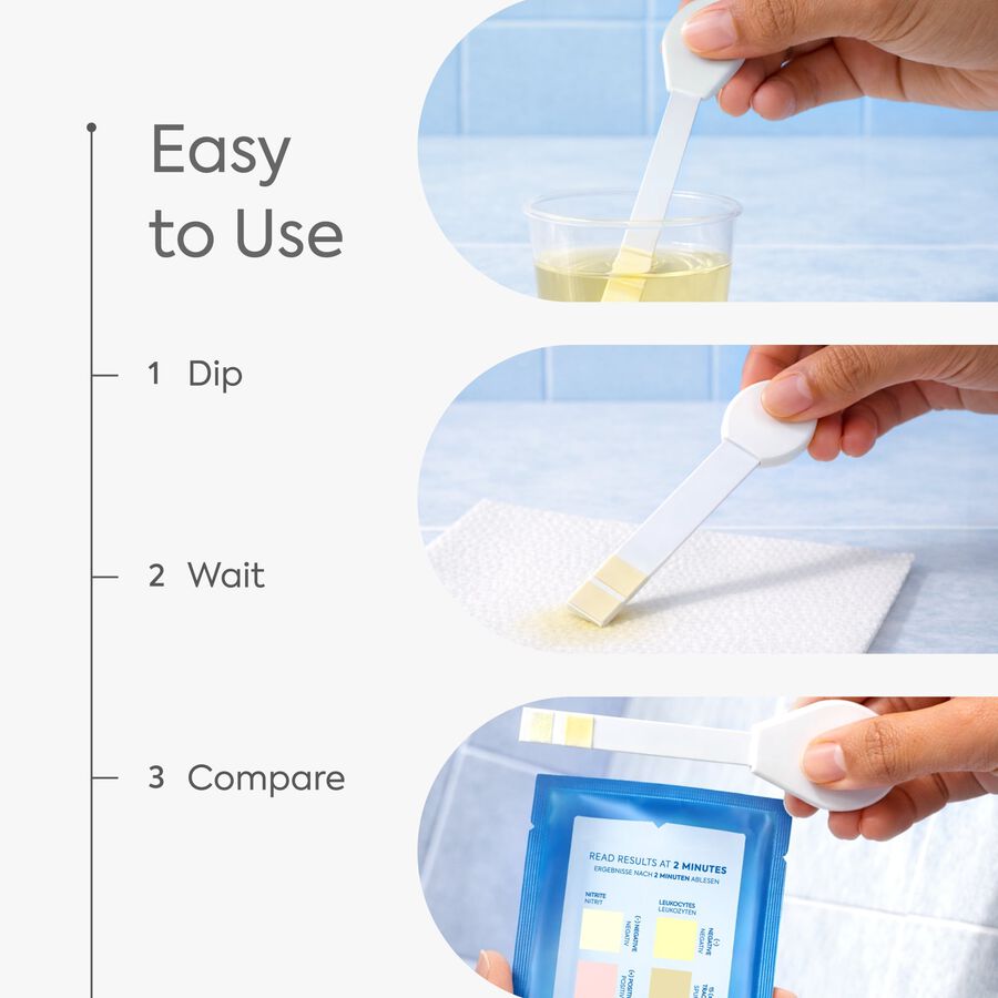 Diagnox Urinary Tract Infection (UTI) At-Home Test, FDA Cleared, 3 Pack, , large image number 4