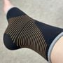 Caring Mill&trade; Copper-Infused Ankle Brace Compression Sleeve, L/XL, , large image number 3