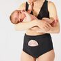 Nyssa FourthWear Postpartum Recovery Underwear & Between Legs Ice/Heat Pack, Black, , large image number 4