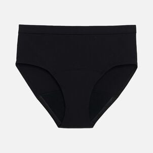 Thinx Teens All Day Brief, Black, Size 13/14