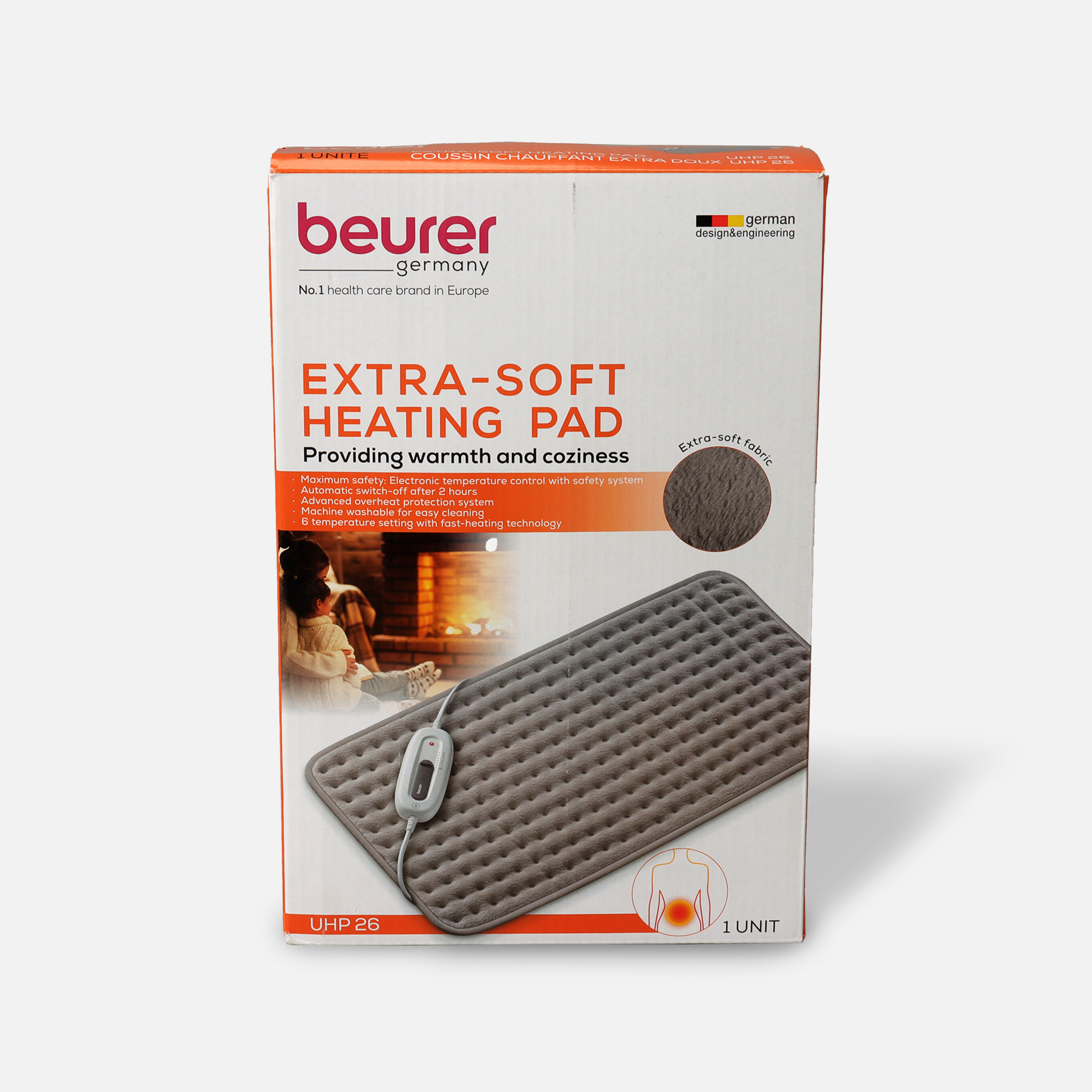 Beurer Large UltraSoft Heating pad, UHP26
